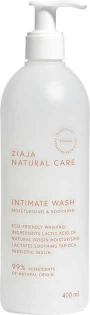 Средство для интимной гигиены Ziaja Natural Care 400 мл (5901887053514) - Фото 1 Средство для интимной гигиены Ziaja Natural Care 400 мл (5901887053514) - изображение 1