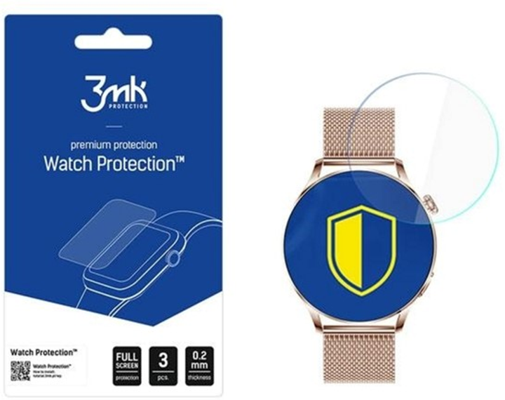 Захисна плівка 3MK ARC Watch do Garett Lady Elegance RT 3 шт. (5903108486552) - зображення 1