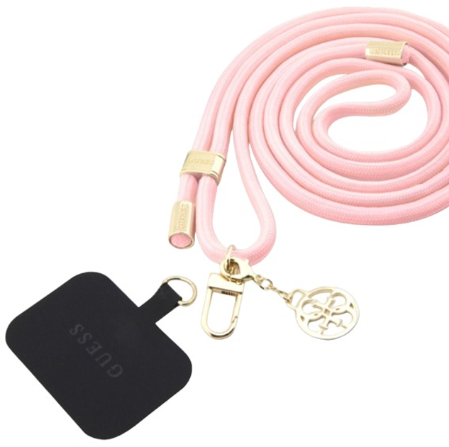 Ремінець для смартфона Guess Universal CBDY Cord Pink (3666339105044) - зображення 1