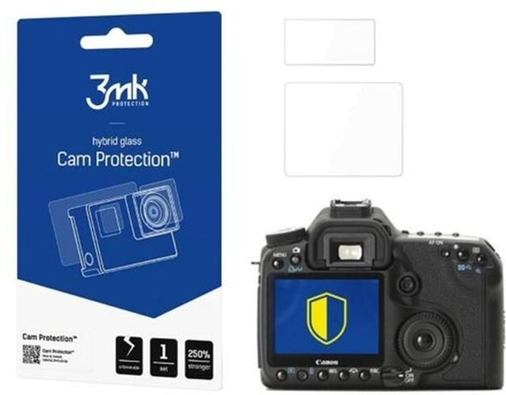Szkło Hybrydowe 3MK CamProtect do Canon EOS 50D (5901571178523) - obraz 1