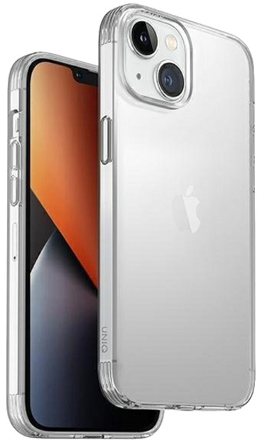 Etui Uniq Air Fender do Apple iPhone 14 Nude Transparent (8886463681039) - obraz 1
