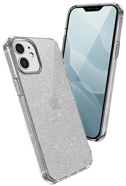 Etui Uniq LifePro Tinsel do Apple iPhone 12 mini Przeźroczysty (8886463674413) - obraz 1