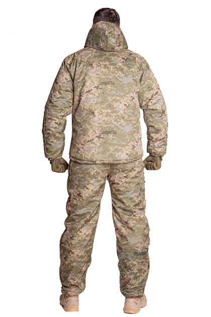 Форма військова зимова костюм утеплювач Softshell + синтепон 200 (до -20) Піксель розмір XL (FV-001-XL) - зображення 2