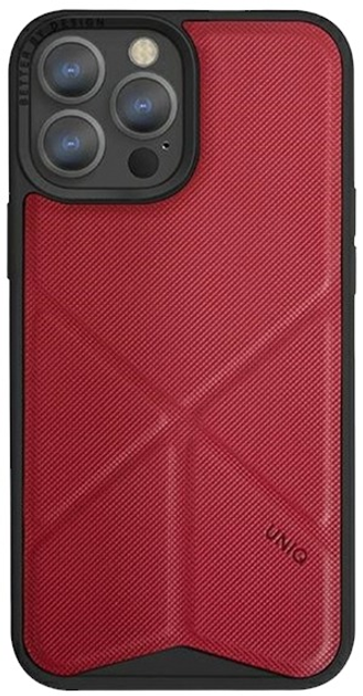 Панель Uniq Transforma MagSafe для Apple iPhone 13 Pro Max Coral Red (8886463678251) - зображення 1