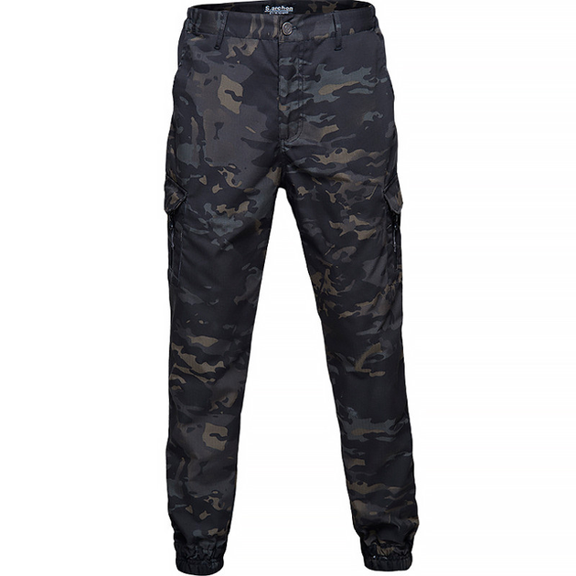 Тактические штаны S.archon SH9 Camouflage Black M мужские - изображение 1
