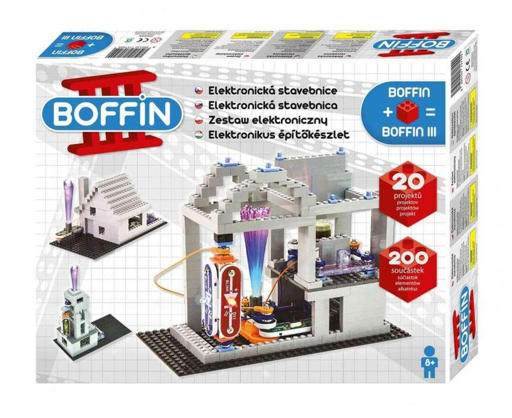 Zestaw elektroniczny Boffin Bricks III (8595142717449) - obraz 1