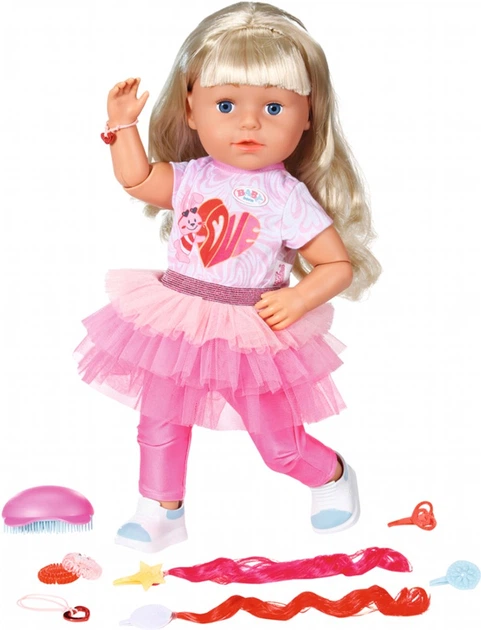 Лялька Baby Born Стильна сестричка 43 см з аксесуарами (833018