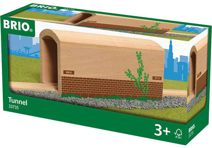 Тунель Brio Tunnel for Wooden Train Set (7312350337358) - зображення 1