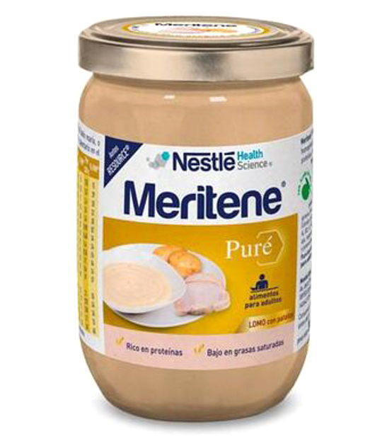 Tłuczone ziemniaki Nestle Meritene z wieprzowiną 300 g (8470001750259) - obraz 1