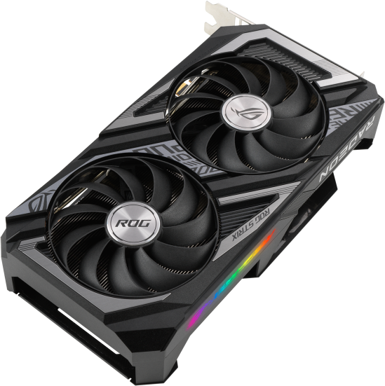 Відеокарта Asus PCI-Ex Radeon RX 6600 XT ROG Strix OC Edition 8GB GDDR6 (128bit) (2607/16000) (1 x HDMI, 3 x DisplayPort) (ROG-STRIX-RX6600XT-O8G-GAMING) - зображення 3