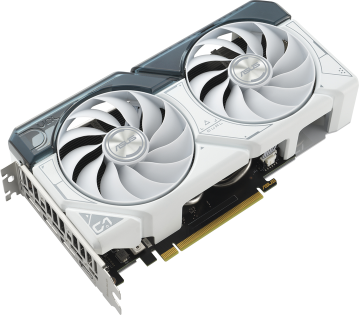 Відеокарта ASUS PCI-Ex GeForce RTX 4060 Ti Dual White OC Edition 8GB GDDR6 (128bit) (2595/18000) (1 x HDMI, 3 x DisplayPort) (90YV0J42-M0NA00) - зображення 2