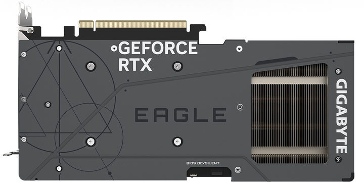 Karta graficzna Gigabyte PCI-Ex GeForce RTX 4070 EAGLE OC 12GB GDDR6X (192bit) (2505/21000) (HDMI, 3 x DisplayPort) (GV-N4070EAGLE OC-12GD) - obraz 3