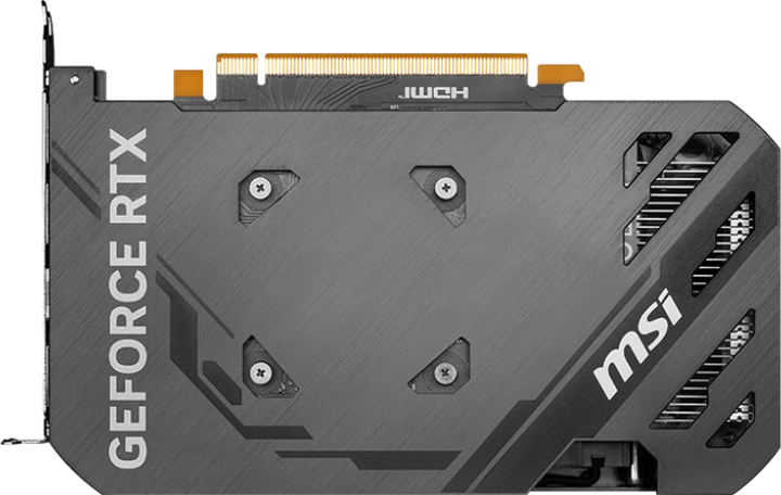 Karta graficzna MSI PCI-Ex GeForce RTX 4060 Ventus 2X Black 8G OC 8GB GDDR6 (128bit) (2505/17000) (HDMI, 3 x DisplayPort) (RTX 4060 VENTUS 2X BLACK 8G OC) - obraz 4