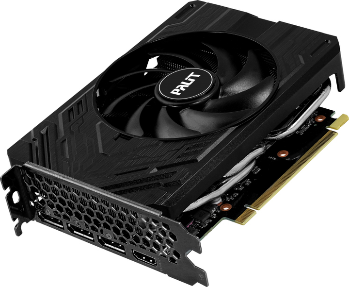 Karta graficzna Palit PCI-Ex GeForce RTX 4060 Ti StormX 8GB GDDR6 (128bit) (2535/18000) (HDMI, 3 x DisplayPort) (NE6406T019P1-1060F) - obraz 4