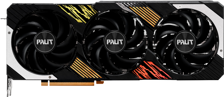 Karta graficzna Palit PCI-Ex GeForce RTX 4070 Ti GamingPro 12GB GDDR6X (192bit) (2610/21000) (HDMI, 3 x DisplayPort) (NED407T019K9-1043A) - obraz 1