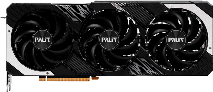 Karta graficzna Palit PCI-Ex GeForce RTX 4070 Ti GamingPro 12GB GDDR6X (192bit) (2610/21000) (HDMI, 3 x DisplayPort) (NED407T019K9-1043A) - obraz 2