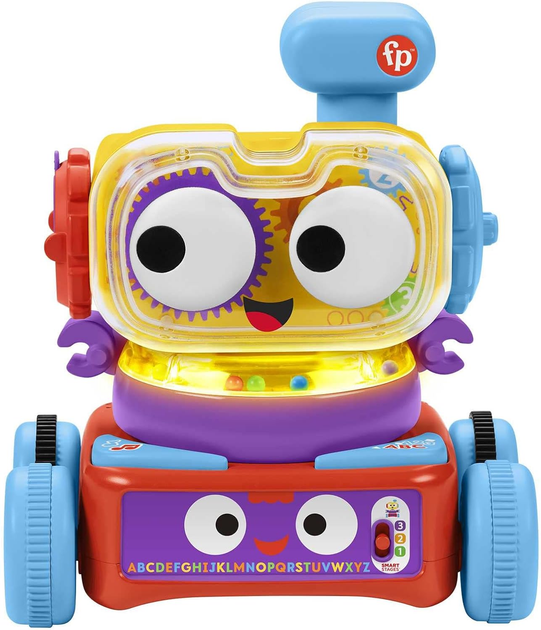 Robot muzyczny Fisher-Price Robot treningowy Linus 4 w 1 (194735012084) - obraz 1