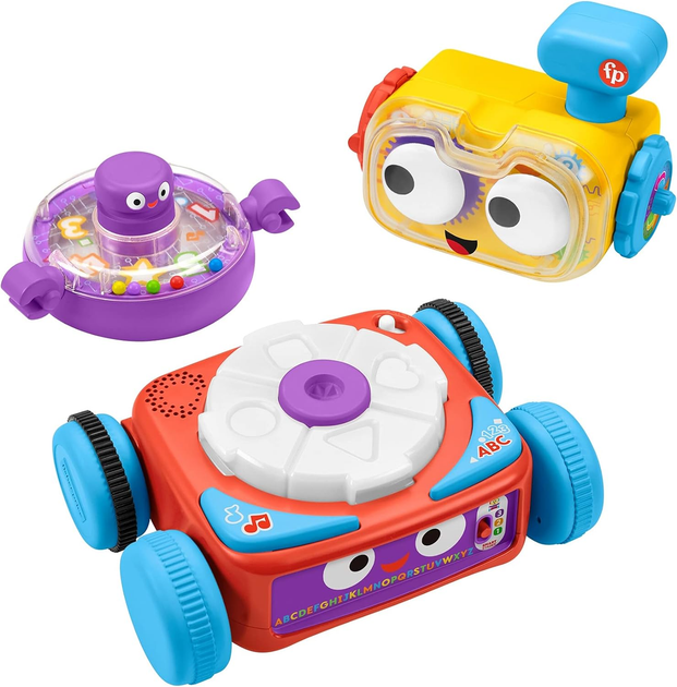 Robot muzyczny Fisher-Price Robot treningowy Linus 4 w 1 (194735012084) - obraz 2