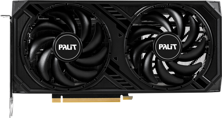 Видеокарта Palit PCI-Ex GeForce RTX 4060 Ti Dual 8GB GDDR6 (128bit) (2535/18000) (HDMI, 3 x DisplayPort) (NE6406T019P1-1060D) - изображение 1