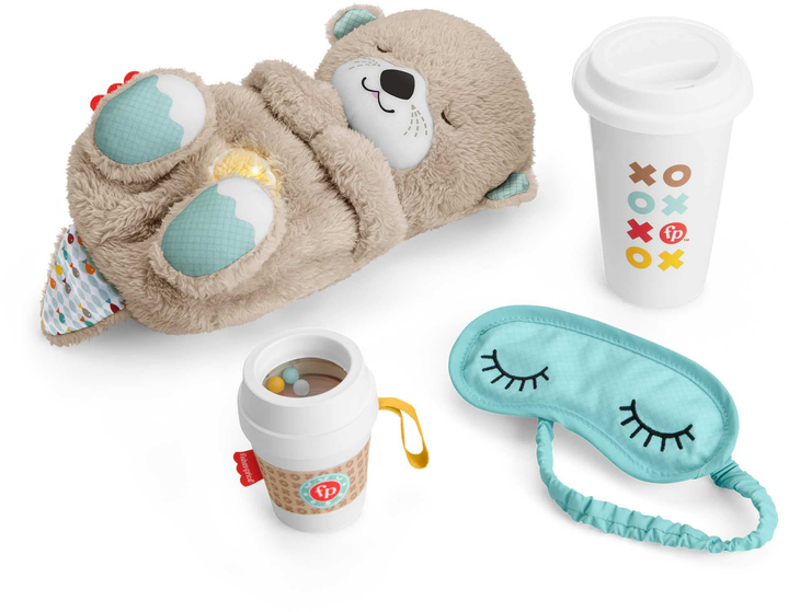 Подарунковий набір Fisher-Price Otter Soother Sweet Rest (194735047673) - зображення 3