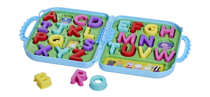 Zabawka sorter Hasbro Peppa Pig Peppas Alphabet Case (5010994194574) - obraz 1