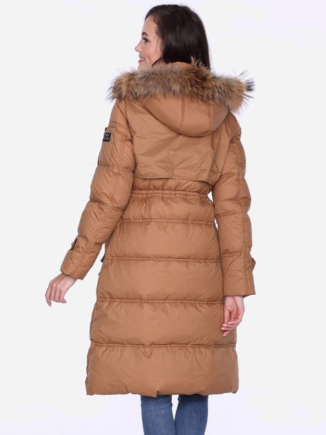Куртка зимова жіноча PERSO BLH220027FXR S Бежева (5908312938422) - зображення 2