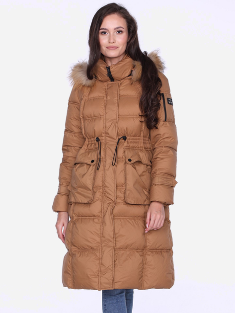 Куртка зимова жіноча PERSO BLH220027FXR 2XL Бежева (5908312938453) - зображення 1