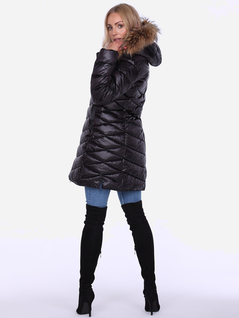Kurtka zimowa damska PERSO BLH220036FR 2XL Czarna (5908312938347) - obraz 3