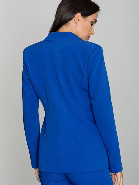Піджак класичний жіночий Figl M562 L Синій (5902194339667) - зображення 2