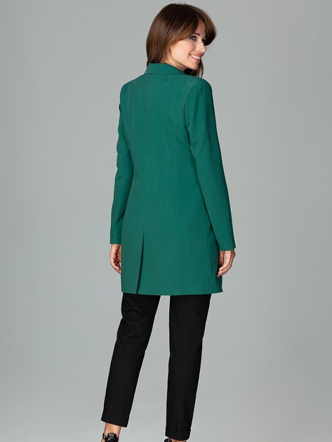 Піджак класичний жіночий Lenitif K497 L Зелений (5902194355469) - зображення 2