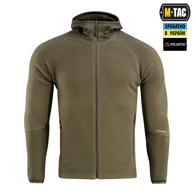 M-Tac кофта Hoodie Polartec Sport Dark Olive L - изображение 2