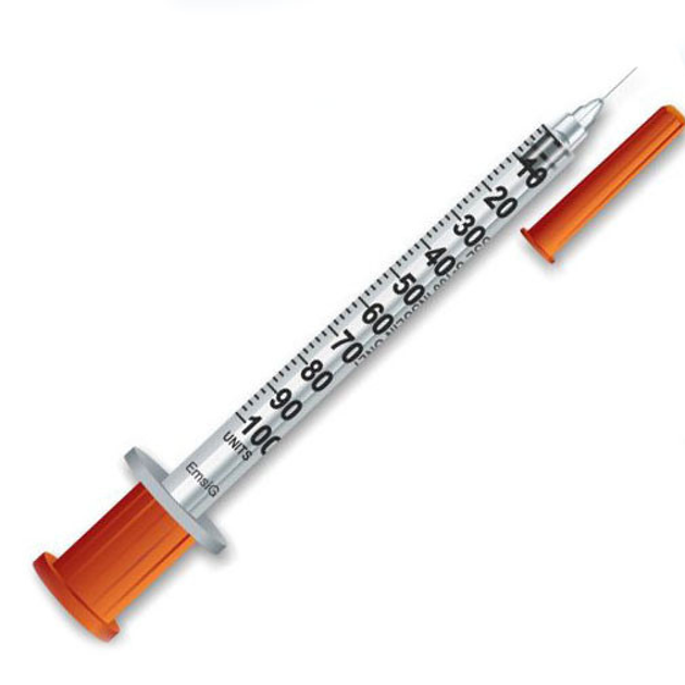 Igły insulinowe B. Braun Melsungen Omnican Needles Fine 0.25 mm x 8 mm 31 g 100 stz (4046964001598) - obraz 1