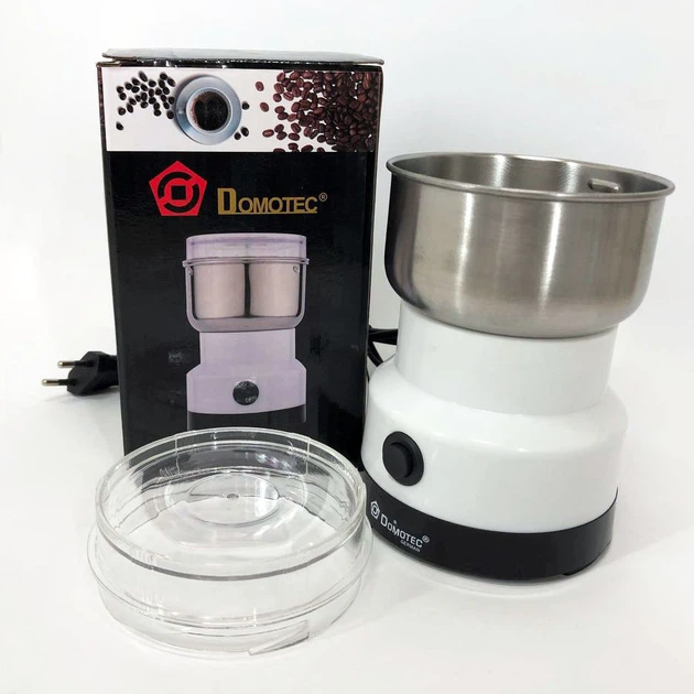 Кофемолка ротационная Domotec MS-1106 150W, ручная кофемолка, кофемолка электрическая, кофемолка мощная - изображение 2