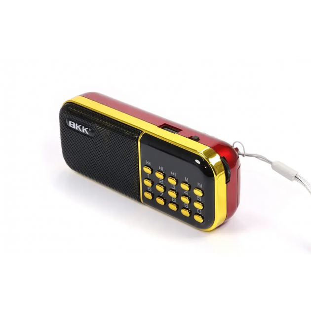 Радиоприёмник с FM USB MicroSD BKK B837 радио на аккумуляторе 18650 - изображение 2