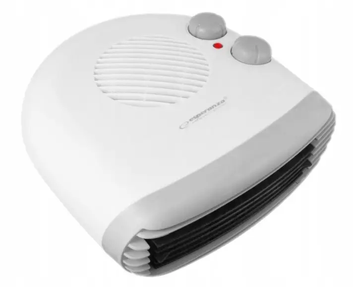 Тепловентилятор Esperanza EHH003 Hot Air Fan Sahara ніхромова спіраль 3 функції 1000/2000 Вт White/Grey - Фото 3 Тепловентилятор Esperanza EHH003 Hot Air Fan Sahara ніхромова спіраль 3 функції 1000/2000 Вт White/Grey - зображення 3