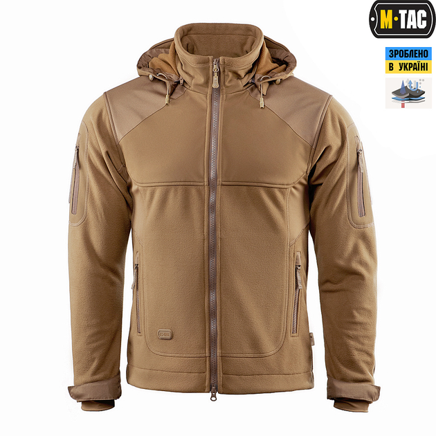 M-Tac куртка Norman Windblock Fleece Coyote M - изображение 2