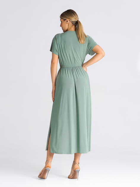 Плаття жіноче Figl M935 L/XL Оливково-зелене (5902194415965) - зображення 2