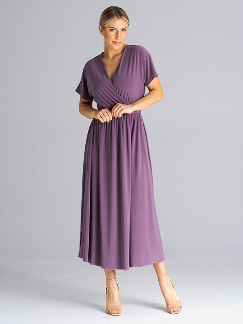 Sukienka trapezowa damska Figl M935 L/XL Fioletowa (5902194415941/5902982018552) - obraz 3