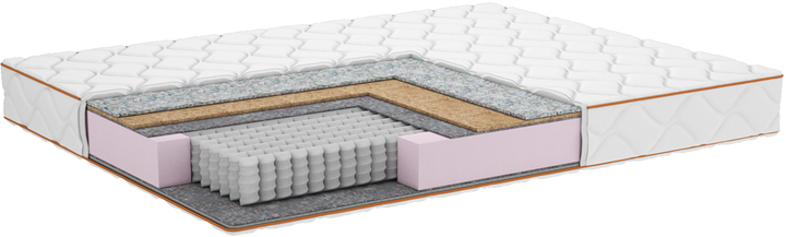 Акция на Ортопедичний матрац Smart Mattresses Dual Cocos 120х200 см (2111610-120200) от Rozetka