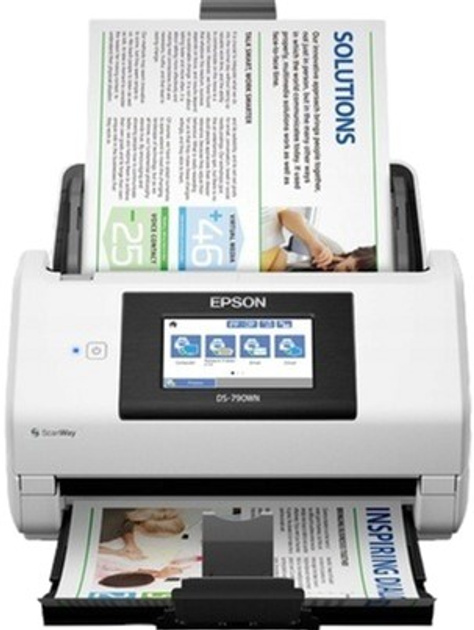 Сканер Epson WorkForce DS-790WN White (8715946697635) - зображення 2