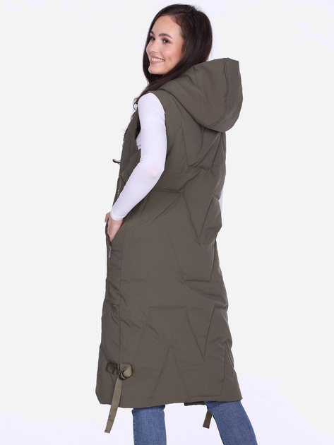 Kamizelka damska PERSO BLH220050F 3XL Khaki (5908312938651) - obraz 2