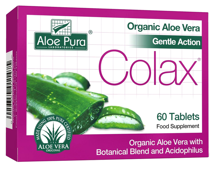 Suplement diety Madal Bal Aloe Colax 60 kapsułek (5029354011475) - obraz 1