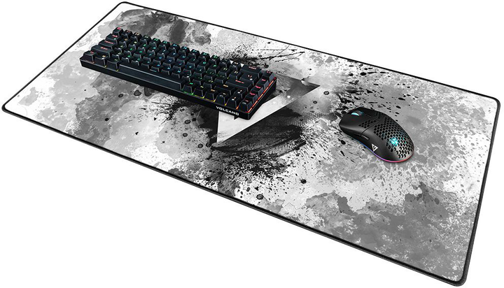 Podkładka pod mysz Modecom Volcano Erebus Hokori White/Grey (PMK-MC-VOLCANO-EREBUS-HOK) - obraz 3