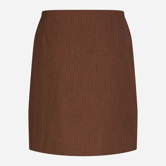 Spódnica trapezowa damska elegancka Figl M723 M Brązowa (5902194384506) - obraz 5