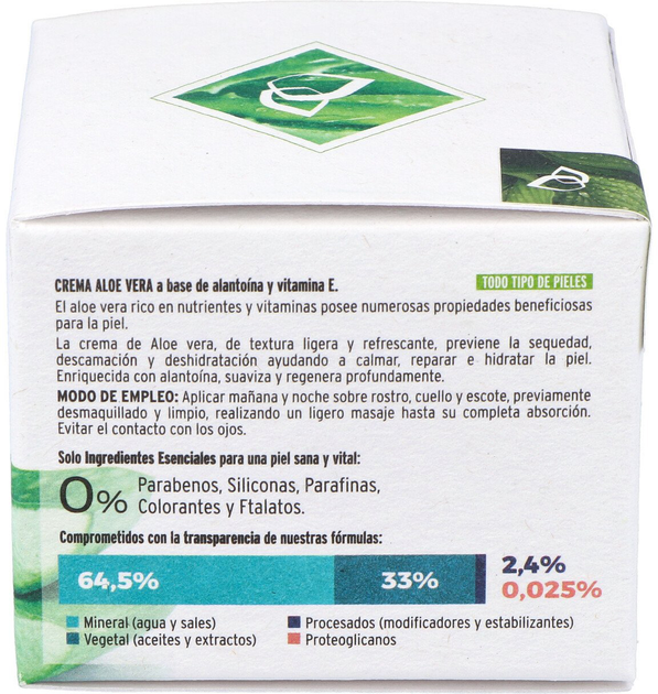 Krem do twarzy Armonia Crema Esencial Aloe Vera 50 ml (8420649113312) - obraz 2