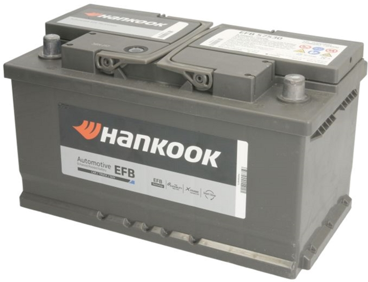 Аккумулятор Hankook 12В 75Ач/730А (EN) Start&Stop EFB (R+ стандартные ...