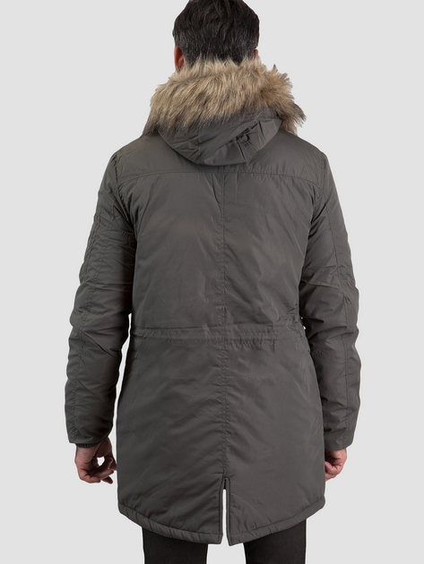 Parka męska PERSO PKH91C0008H 2XL Khaki (5908312931416) - obraz 2