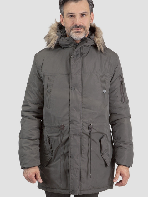 Parka męska PERSO PKH91C0008H 3XL Khaki (5908312931423) - obraz 1