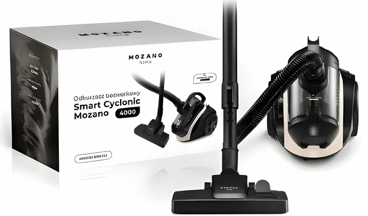 Пилососи для сухого збирання без мішка Mozano Smart Cyclonic 4000 - зображення 7