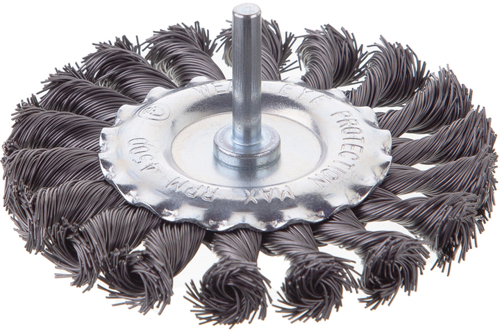 Щетка кольцевая Intertool 100 мм для дрели, 1/4" (BT-8100) – фото ...